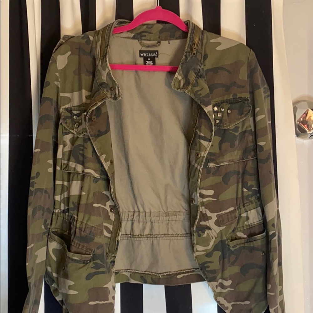 Wet Seal Camo Jacket